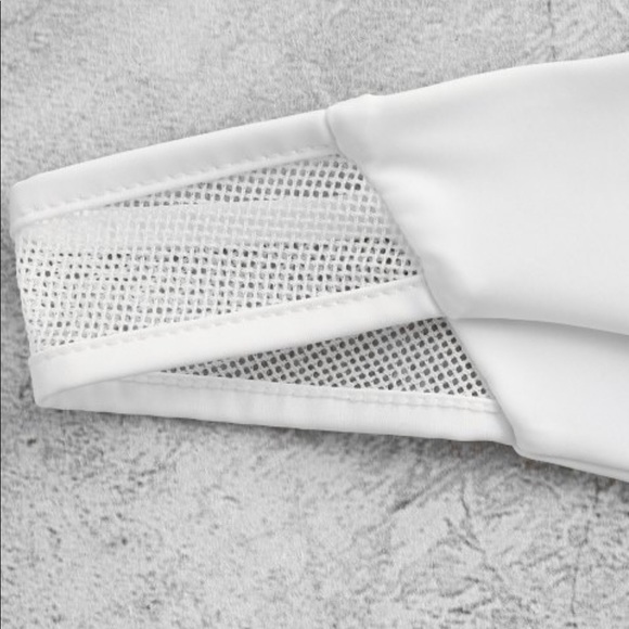 [zaful] • [mesh one shoulder bikini] - Picture 3 of 6